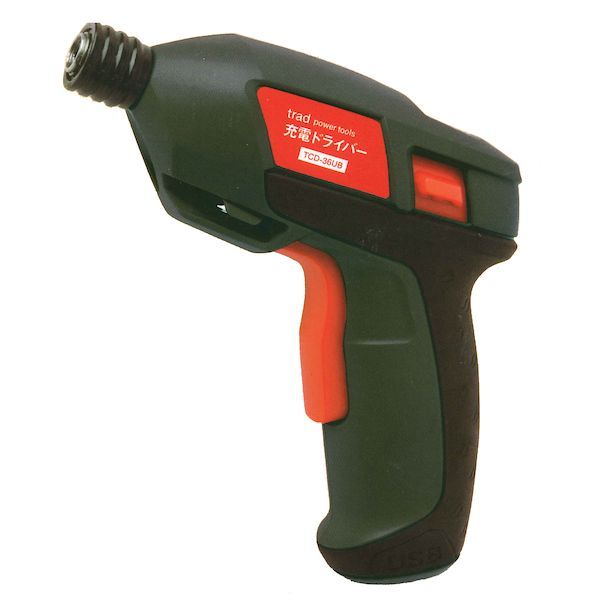 直送 代引不可・他メーカー同梱不可 三共コーポレーション 4954458305261 TRAD 充電ドリルドライバー ＃316007 TCD-36UB【キャンセル不可】