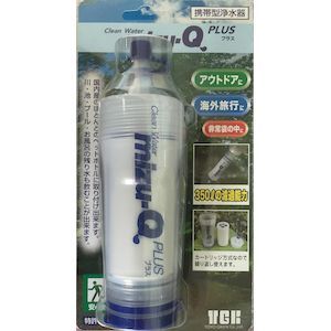 K12306-1 携帯型浄水器 mizu−Q PLUS本体 カートリッジ付