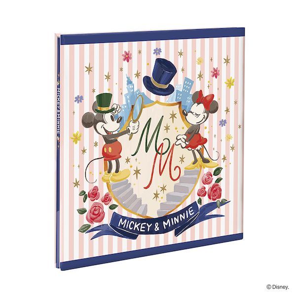 ナカバヤシ A-LF-1001 フヤスアルバム10L／ミッキー＆ミニー