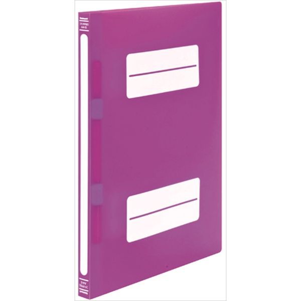 ナカバヤシ フF-PP80VC PP製フラットファイル A4S バイオレットC フFPP80VC