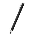 エレコム ELECOM P-TPBPENBK タッチペン タブレット iPad スマホ ボールペン型 好感度タイプ 太軸 ブラック タブレット学習 学校 子供(2)