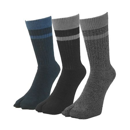 (LINEクーポン有)PAX-ASIAN 341 銀マジック指付パイルソックス3P