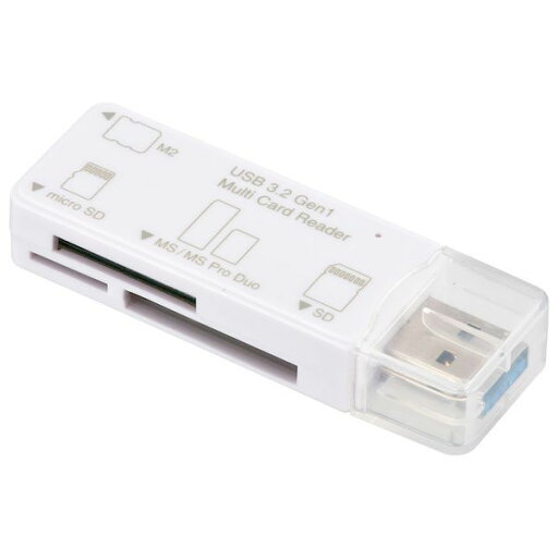 オーム電機 01-3968 USB Type−Aコネクタ接続 microSDカードリーダー 主要49メディア/USB3.2Gen1/ホワイト PC−SCRWU303−W オーム電機 01-3968 USB Type−Aコネクタ接続 microSDカードリーダー 主要49メディア/USB3.2Gen1/ホワイト PC−SCRWU303−W
