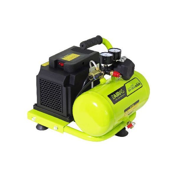 iDECA 楽天市場店の(LINEクーポン有)KENOH ZM-1304 ZAIRAS ミニ オイルレス エアーコンプレッサー 4L ZM1304｜アングル2