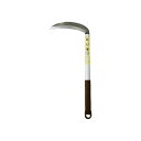 4969968338845 GARDENING TOOL ステンレス草刈鎌 グリップ付 アルミ柄 180mm