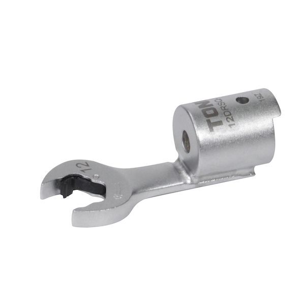 【即納在庫品】「直送」前田金属工業 TONE 12DRSQ-12 差替式トルクレンチ用クイックスパナヘッド 全長64．5mm 厚さ5．3mm
