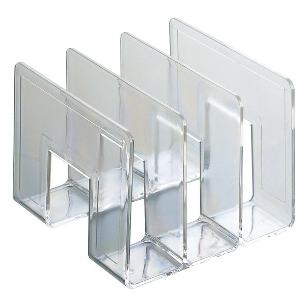 【商品説明】●サイズ：幅215×奥行208×高さ169mm●規格：A4 3仕切●本体材質：ポリスチレン●タテ・ヨコどちらでも使用できるフリータイプ。