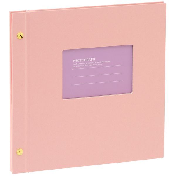 セキセイ XP-5508-21 ライトフリーアルバム フレームM ピンク