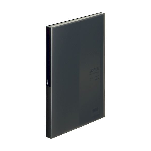 リヒトラブ LIHIT LAB. N8102-24 SOERU クリヤーブック スモークブラック