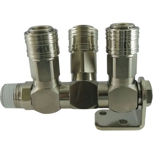 【即納在庫品】「直送」千代田通商 CHFJ-3U04 フリージョイントCHS 3分岐ユニバーサルタイプ R1／2 CH CHFJ3U04 チヨダ CHIYODA(4)