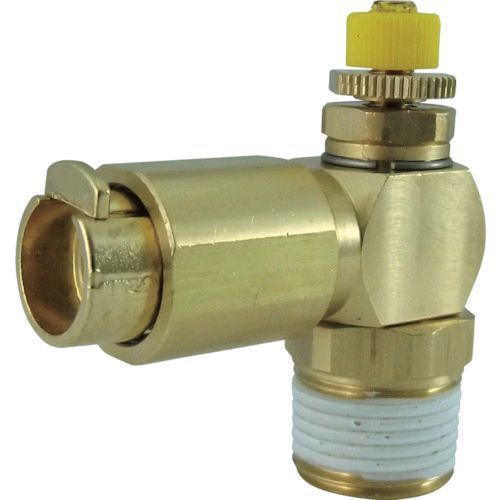 (LINEクーポン有)【即納在庫品】「直送」千代田通商 チヨダ C8-03SC-O タッチスピードコントローラα 金属 メーターアウト8mm・R3／8 C803SCO(4.0)