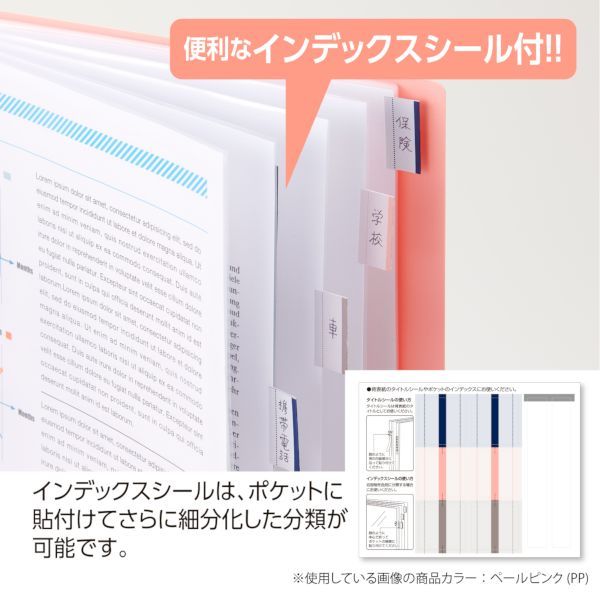 セキセイ SEL-2823-70 セパル クリヤーファイル30P ホワイト