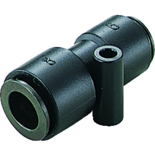 Rakuten - 【即納在庫品】「直送」千代田通商 6R-08U チューブ継手 チューブ継手 フジ異径ユニオン 樹脂 6mm×8mm