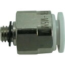 【即納在庫品】「直送」千代田通商 F6-M5MW ファイブメイルコネクタ W(白)6mm・M5X0.8