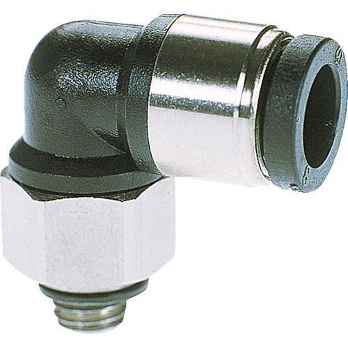 Air Tools - 【即納在庫品】「直送」千代田通商 チヨダ M4R-01ML チューブ継手 ミニメイルエルボ 4mm・R1／8