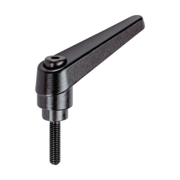 樂天商城 - 【即納在庫品】「直送」トラスコ TRUSCO TCMRBK5-32 クランプレバー ブラック オネジ M5 ねじ長32