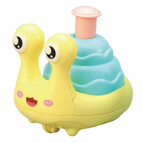 【商品説明】●ボタンを押すとかたつむりが走り出す！色取り混ぜ●商品サイズ：70×60×40mm●セット内容：本体×1●重量：36g●材質：ABS●包装形態：OPP袋●包装サイズ：75x55x70mm●生産国：中国 おもちゃ 学習教材 知育玩具 子供 プレゼント 人気