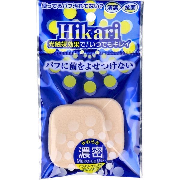 Other - (LINEクーポン有)4971381318489 光触媒パフ 角形 2個入 HS−3804【キャンセル不可】