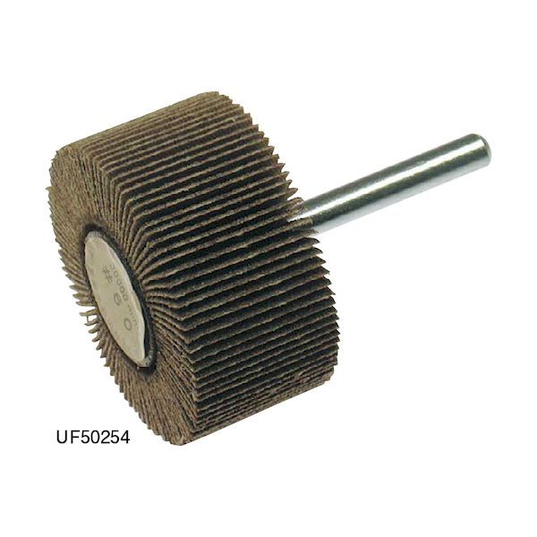 乐天商城 - (LINEクーポン有)【即納在庫品】「直送」ヤナセ UF151037 15X10X3 #120 【10個入】 軸付フラップホイール UF15103715X10X3#120