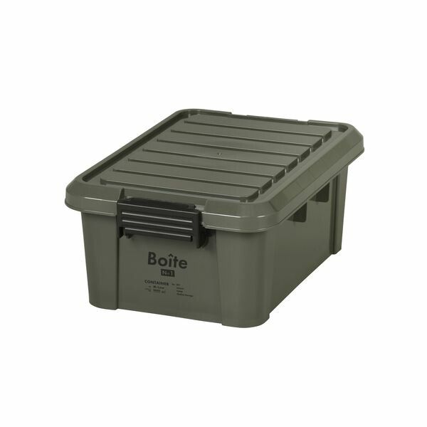 LIV PLUS ベストコ 4988562002358 Boiteコンテナ M／ロー カーキ MA−4001