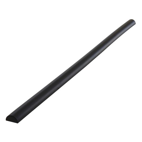 カーボーイ CAR-BOY 4968124217567 安心クッション半月型 90cm 細 ブラック AC202