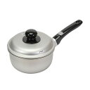 LIV PLUS ベストコ 4571151223748 軽量!こびりつきにくいふっ素樹脂加工アルミ鍋 片手/14cm LD−374