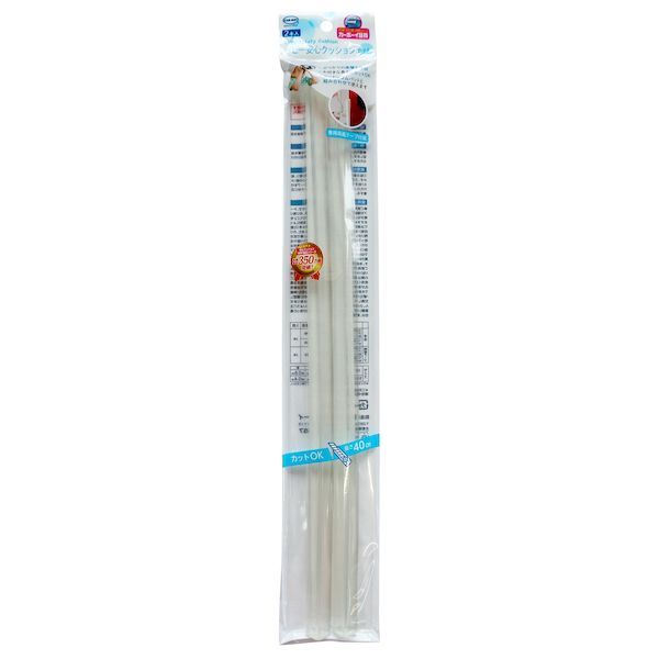 カーボーイ CAR-BOY 4968124214153 安心クッション L字型 クリア 40cm BS34