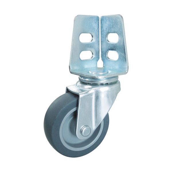 乐天商城 - 【即納在庫品】「直送」TRUSCO TYSA-65EL アングル式エラストマーキャスター 自在 Φ65