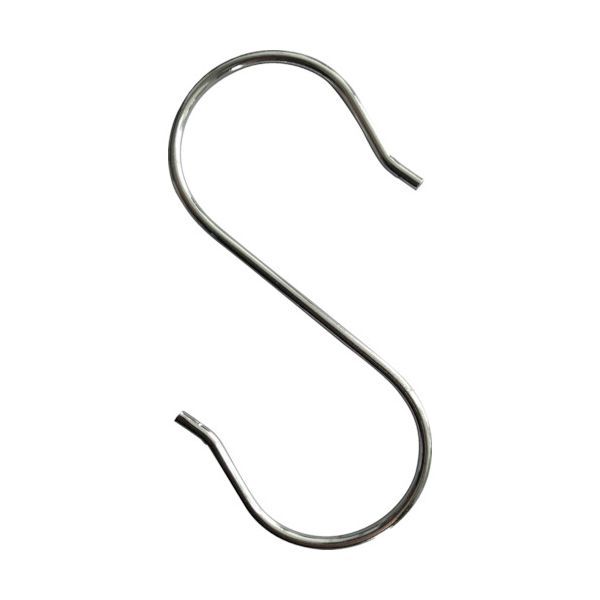 【即納在庫品】「直送」TRUSCO TSFS9010P まとめ買い Sフック スリムタイプ90mm 10個入り 10セット