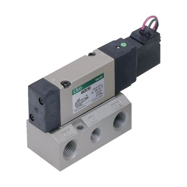 ¨Ǽ߸ʡۡľCKD 4KB410-10-DC24V ż 4K꡼ѥåȼ5ݡۥåХ ®12 ³Rc38 4KB41010DC24V