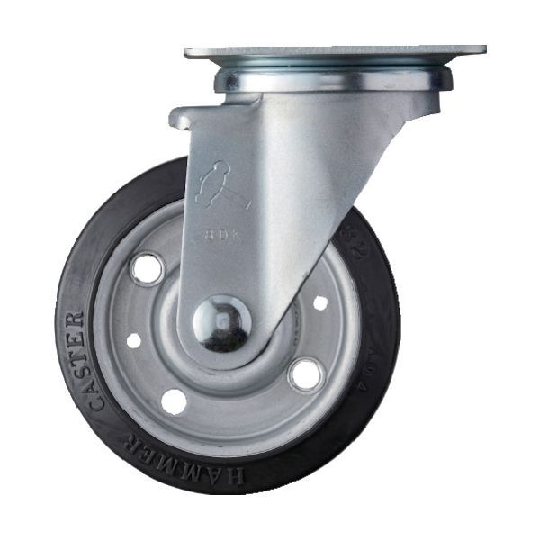 (LINEクーポン有)ハンマー 420YS-RBB125 特殊鋼板製 自在 ゴムB車125mm 420YSRBB125