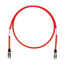 【即納在庫品】「直送」パンドウイット STP6X6MRD CAT6A/CAT6 シールドパッチコード 6m 赤 STP6X6MRD
