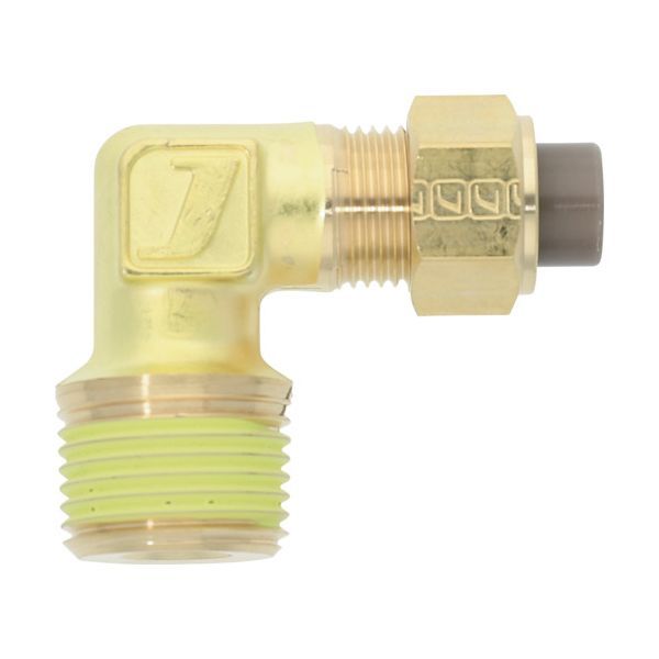 【即納在庫品】「直送」潤工社 PL-1/2-PT3/8-BS 黄銅製継手 インチ系列 エルボ 12．70×9．56mm PT3／8(4.0)