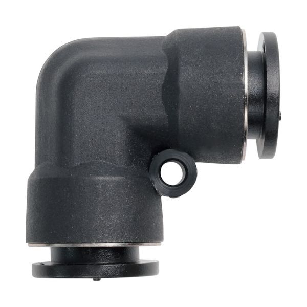 樂天商城 - 【即納在庫品】「直送」潤工社 PLUM-6-PM ワンタッチ継手Mシリーズ ユニオンエルボ 6mm