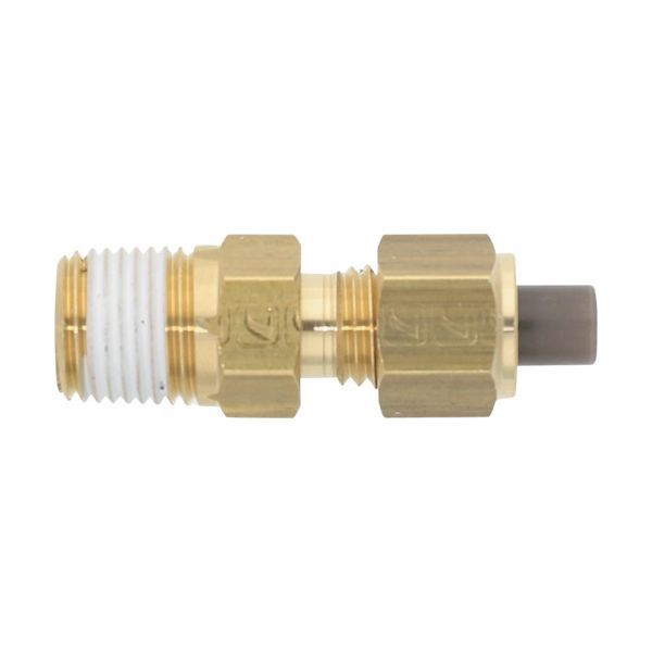 Rakuten - 【即納在庫品】「直送」潤工社 PN-10X7.5-PT1/8-BS 黄銅製継手 ミリ系列 ニップル 10×7．5mm PT1／8