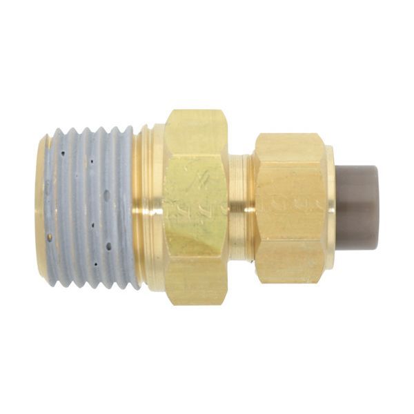 【即納在庫品】「直送」潤工社 PN-16X13-PT1/2-BS 黄銅製継手 ミリ系列 ニップル 16×13mm PT1／2