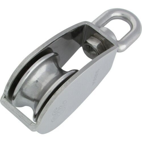 (LINEクーポン有)【即納在庫品】「直送」水本機械製作所 B-1118 滑車 ステンレス 豆ブロック 基本使用..