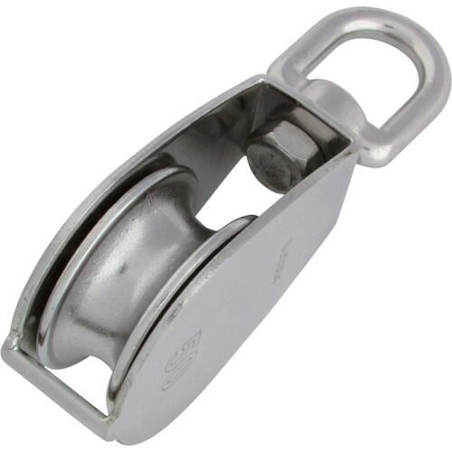 (LINEクーポン有)【即納在庫品】「直送」水本機械製作所 B-1119 滑車 ステンレス 豆ブロック 基本使用..