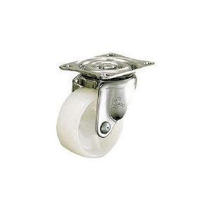 (LINEクーポン有)ハンマーキャスター 420G-N38 G型 自在 ナイロン車38mm 420G-N38BA 125-2445【キャン..