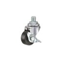 ハンマーキャスター 415A-1U40 A型ねじ式 自在SP付 ゴム車40mm UNF1/2【キャンセル不可】