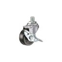 ハンマーキャスター 415A-1R50 A型ねじ式 自在SP付 ゴム車50mm UNF1/2【キャンセル不可】