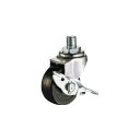 ハンマーキャスター 415A-3U40 A型ねじ式 自在SP付 ゴム車40mm M12XP1.25【キャンセル不可】