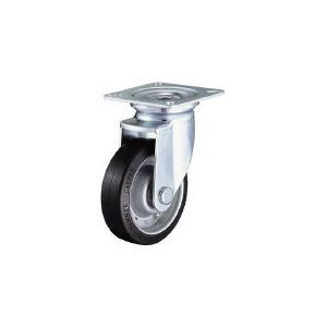 (LINEクーポン有)ハンマーキャスター 420J-RBB125 Jシリーズ 自在 ゴム車B入り125mm 4 303-0091【キャンセル不可】