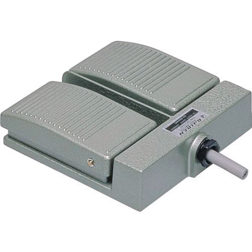 【即納在庫品】「直送」オジデン OFL-TV-S3 フットスイッチ アルミダイカスト製ミニ形 電気定格6A−250VAC OFLTVS3 396-6071