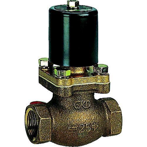 【即納在庫品】「直送」CKD PKA-04-27-AC100V 空気用パイロットキック式2ポート電磁弁 Rc1／2 AC100V