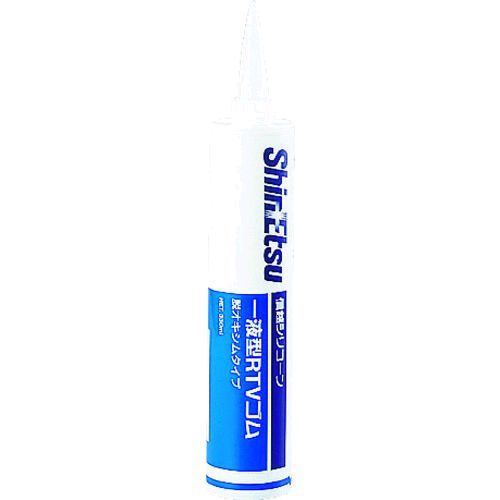 「直送」信越化学工業 SHINETSU KE45W-330 一般電気用RTVゴム 330ml 白 KE45W330
