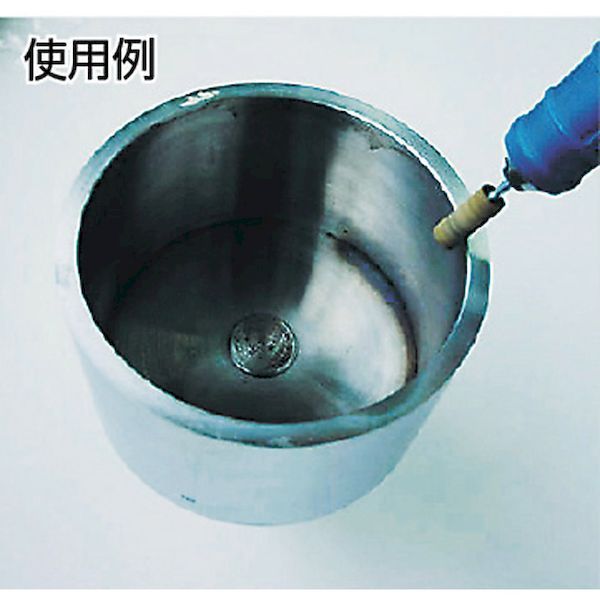【即納在庫品】「直送」トラスコ中山 TRUSCO GY10004VS 高耐久ゴム軸付砥石 Φ4X幅1...