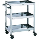 【個数:1個】TRUSCO SUS4-511A SUS430ステンレスワゴン W620XD420XH800 SUS4511A