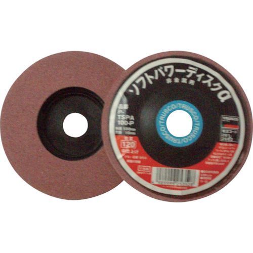 乐天商城 - 【即納在庫品】「直送」TRUSCO TSPA100-P #240 ソフトパワーディスクα 非金属用 Φ100 5個入 240＃ TSPA100P#240