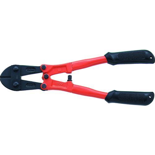 【特長】●軽くて丈夫なスチールパイプハンドルを採用しています。●握りやすいグリップ形状で作業効率がアップします。●替刃は柄部の取り付け、刃先の調整が簡単です。●刃部は鍛造・焼き入れをし、耐久性、切れ味に優れています。【用途】●線材（鉄筋、バー、ボルト、リベット、ソフトチェーンなど）の切断用。【仕様】●切断能力(mm)HRB80軟線：φ8●切断能力(mm)HRC20硬線：φ6●全長(mm)：475●適合替刃：TWD-450K【材質／仕上】●ハンドル:スチール●刃部:炭素鋼（55C−MO）【注意】●電流が流れているものには、使用しないでください。●切断能力を超える線材は切断しないでください。【原産国】中国